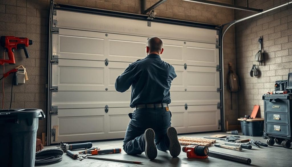 Garage door repair in Bellevue